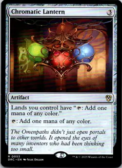 Chromatic Lantern - 53 - Commander: Aetherdrift - Magic MTG - NM - Image 1