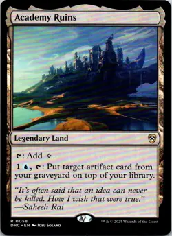 Academy Ruins 58 - Commander: Aetherdrift - Magic the Gathering MTG - Near Mint - Image 1