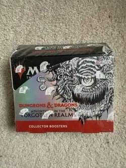 MTG Adventures In The Forgotten Realms Collector Booster Box Sealed NEW 630509982721 - Image 1