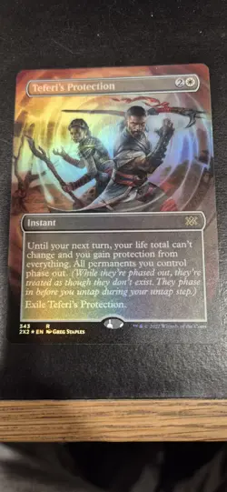 Teferi's Protection (FOIL) x1 - MTG Double Masters 2022 2X2 #343 - Image 1