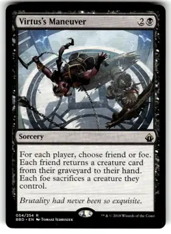 Virtus's Maneuver Battlebond Regular MTG NM - Image 1