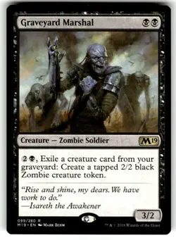Graveyard Marshal ~ Core 2019 [ NearMint ] [ Magic MTG ] Regular - Image 1