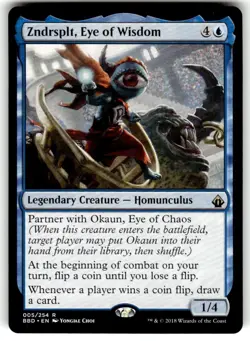 Zndrsplt, Eye of Wisdom Battlebond Regular MTG NM - Image 1