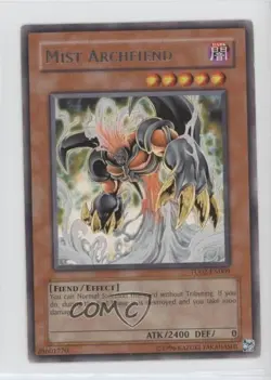 Mist Archfiend YuGiOh Turbo Pack: Booster 2 #TU02-EN009 2010 u3f - Image 1