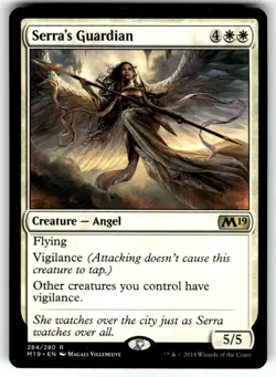 Serra's Guardian Core Set 2019 Regular MTG - Image 1