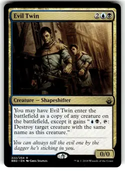 Evil Twin Battlebond Regular MTG - Image 1
