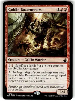 Goblin Razerunners Battlebond Regular MTG - Image 1