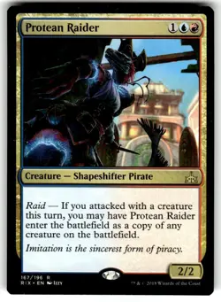 Protean Raider Rivals of Ixalan Regular MTG - Image 1