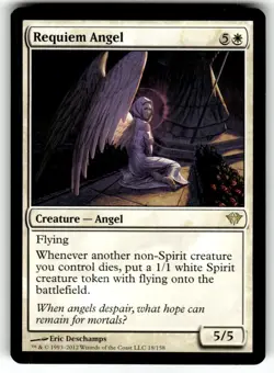 Requiem Angel Dark Ascension Regular MTG - Image 1