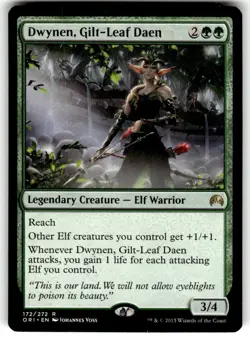 Dwynen, Gilt-Leaf Daen Magic Origins Regular MTG - Image 1