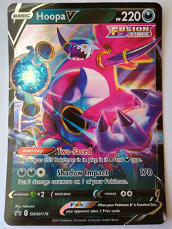 Hoopa V - SWSH176 - Promo - Pokemon - Oversized Jumbo - Ultra Rare - Image 1