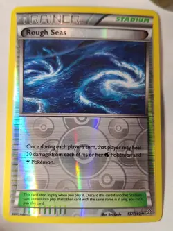 Rough Seas 137/160 XY Primal Clash Reverse Pokemon Holo Foil Nice! - Image 1
