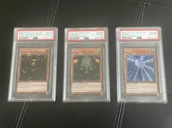 YuGiOh SECRET RARE Suijin Kazejin Sanga Speed Duel PSA 10 Lot Midterm Paradox - Image 1