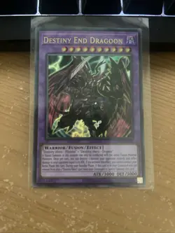 YuGiOh! Destiny End Dragoon LODT-EN042 Ultra Rare - NM - Image 1
