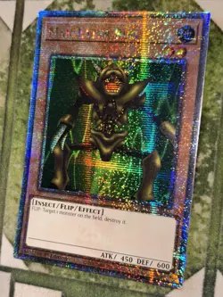 YuGiOh MAN-EATER BUG Quarter Century Secret Rare RA03-EN082 - Image 1