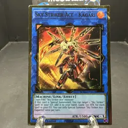 2020 Yugioh Gold Sky Striker Ace - Kagari MAGO-EN038 1st Edition Rare - Image 3
