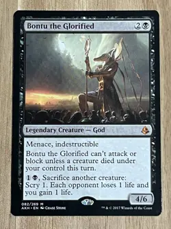 Awesome Magic The Gathering MTG Card Bontu The Glorified 082/269 LP - Image 1