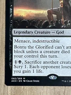 Awesome Magic The Gathering MTG Card Bontu The Glorified 082/269 LP - Image 5