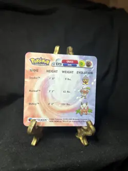 2003 Pokemon Advanced Artbox 3D Seedot/Nuzleaf/Shiftry AF09 Lenticular Card - Image 2