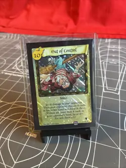 Vintage 2001 Harry Potter TCG Out Of Control 19/80 Holo Foil Card NM - Image 4
