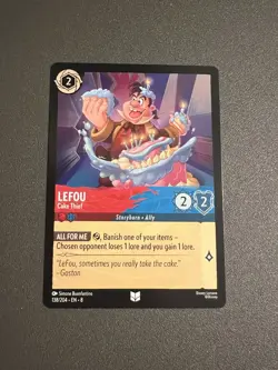 LORCANA TRADING CARD GAME TCG DISNEY CHAPITRE 8 CARTE 138/204 FR MINT 2025 - Image 1