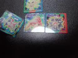 Pokemon Bros GB Pocket Mini Clear Card x4 Mr. Mime Persian Starmie Parasect 5348 - Image 3