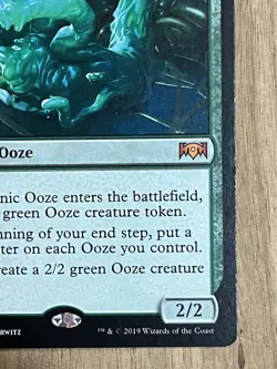 Awesome Magic The Gathering MTG Card Biogenic Ooze 122/259 LP - Image 4