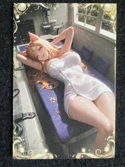 Matchmaker 2 Spicy Waifu NSFW A5 Size Card Board Ahri League Of Legend Shower - Image 1