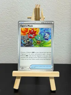 Ogre's Mask #118/131 Non Holo - Prismatic Evolutions Pokemon TCG Card NM/M - Image 1
