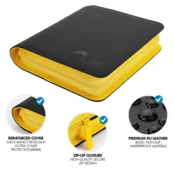 Toploader Binder, Trading Card Binder Storage,128 4 Pocket Top Loader Pokemon... - Image 3