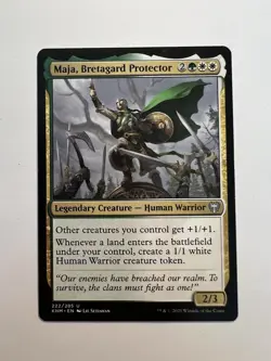 Maja, Bretagard Protector - MTG Kaldheim - NM - Image 1