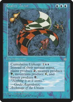 MTG - Reality Twist - Ice Age - X1 - (NM) - - Image 1