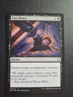 MTG Cast Down #119 CL Battle for Baldur's Gate Combine Ship 1-10 $4.88 - Image 1