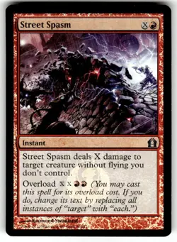 FOIL MTG Street Spasm Return to Ravnica Regular - Image 1