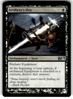FOIL MTG Artificer's Hex Core Set 2014 (M14) Regular - Image 1
