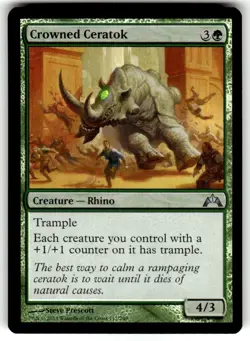 FOIL MTG Crowned Ceratok Gatecrash Regular - Image 1