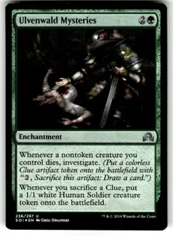 FOIL MTG NM Ulvenwald Mysteries Shadows over Innistrad Regular - Image 1