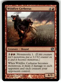 FOIL MTG Wildfire Cerberus Journey into Nyx Regular - Image 1