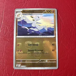 Mienshao 053/086 Master Ball Pattern black And White Pokemon - Image 1