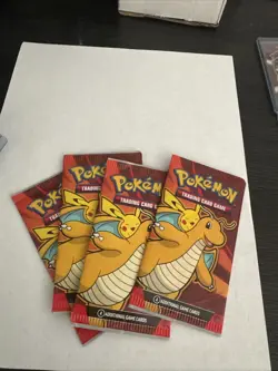 (5) Pokemon McDonald’s 2024-25 Booster Packs New Sealed Dragon Discovery - Image 1
