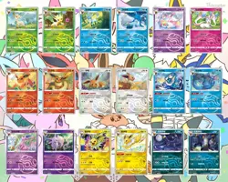Pokemon PTCG Chinese Eevee Gem Pack Vol.2 CBB2C Master ball combo set 18 cards - Image 1