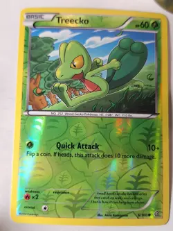 Treecko - 6/160 XY Primal Clash Reverse Pokemon Holo Foil Nice! - Image 1
