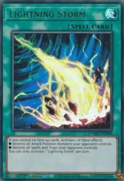 Lightning Storm - 1st Edition Magnificent Mavens LP YuGiOh - Image 1
