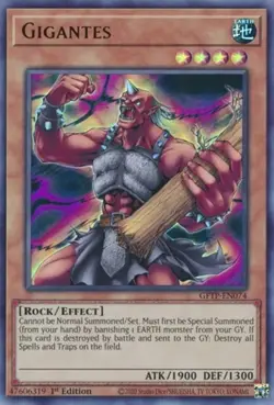 Gigantes - 1st Edition Ghosts From the Past NM YuGiOh - Image 1