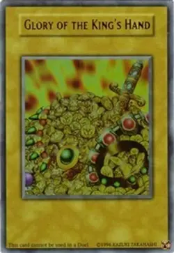 Glory of the King's Hand - Limit King of Games: Yugi's Legendary Decks LP YuGiOh - Image 1