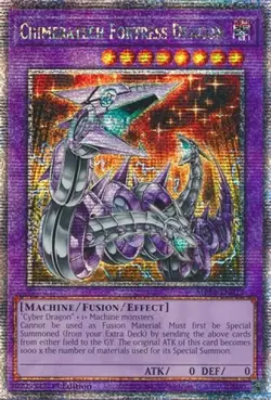 Chimeratech Fortress Dragon (Qua 25th Anniversary Tin: Dueling Mirrors NM YuGiOh - Image 1