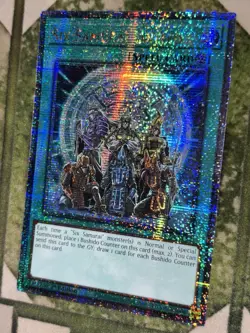 YuGiOh SIX SAMURAI UNITED Quarter Century Secret Rare RA03-EN054 - Image 1