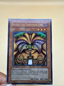 Yugioh - Exodia The Forbiden One MC1-EN001 Secret Rare Limited Edition - Image 1