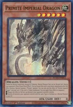 Primite Imperial Dragon - 1st Edition Rage of the Abyss NM YuGiOh - Image 1