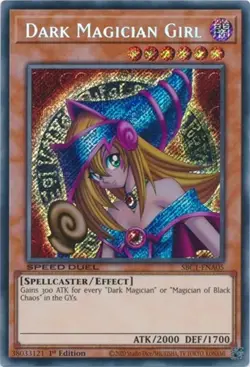 Dark Magician Girl (Secret Rare) - Speed Duel: Streets of Battle City LP YuGiOh - Image 1